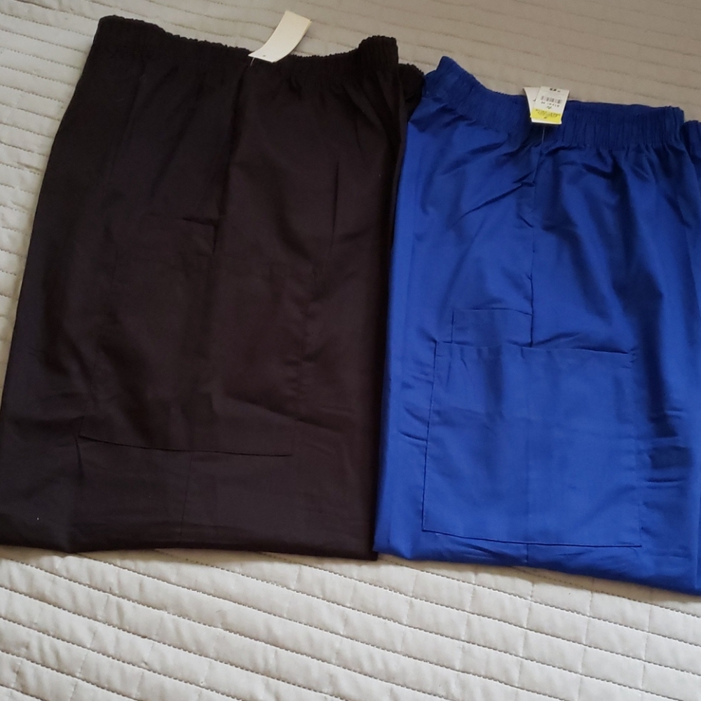 3 pair Scrubs pants & one scrubs top